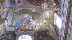 Pozzo, Glorification of Saint Ignatius, detail with arches