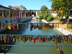 Bridge with 'lover'locks