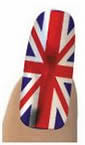 British Flag Nail Strips
