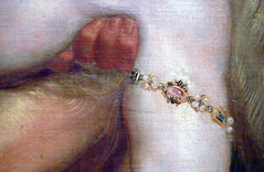 Rubens, The Rape of the Daughters of Leucippus, lifting hand