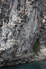 psicobloc climbing in Bariloche, Patagonia
