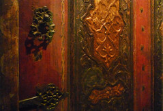 Damascus Room, panels and hardware