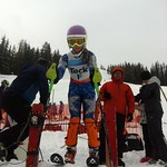 Red Mountain U16 Provincials Slalom ready to start PHOTO CREDIT: Gordie Bowles