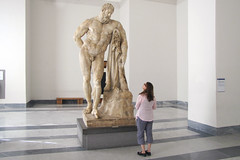 Lysippos, Farnese Hercules with Beth