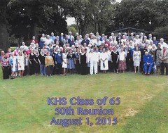 Kankakee Senior High School Class of 65, 50th Reunion, 2015