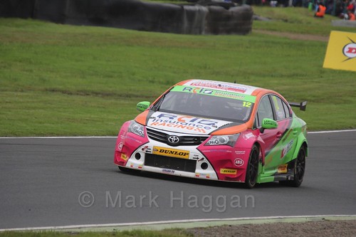 Mike Epps in BTCC race 2 during the Knockhill Weekend 2016