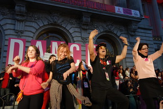 One Billion Rising on V-Day at San Francisco C...