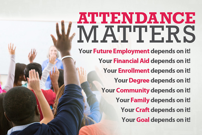 Attendance Matters<br/>© <a href="https://flickr.com/people/69380081@N05" target="_blank" rel="nofollow">69380081@N05</a> (<a href="https://flickr.com/photo.gne?id=8635969774" target="_blank" rel="nofollow">Flickr</a>)