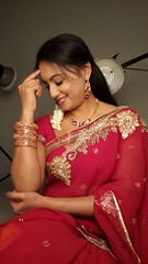 South actress Madhu Chanda Photos Set-1-Hot In Saree (16)