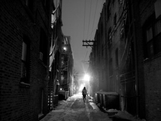dark alley