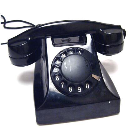 los Teléfonos en Chile eran de baquelita durante gran parte del siglo XX