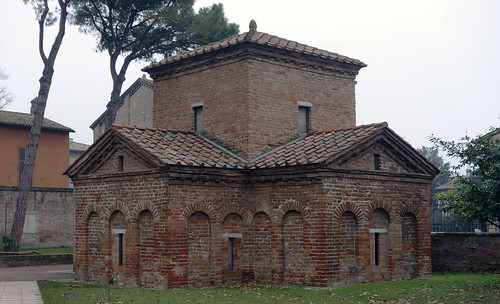 Exterior view askew, The Mausoleum of Galla Placidia