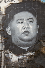 Kim Jong Un, painted portrait IMG_8413