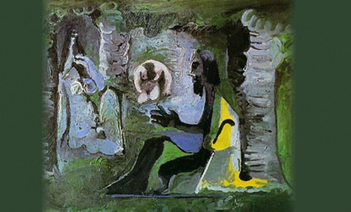 El Almuerzo, escenificación de Edouard Manet (1863), traducción de Pablo Picasso (1960). • <a style="font-size:0.8em;" href="http://www.flickr.com/photos/30735181@N00/8746795041/" target="_blank">View on Flickr</a>