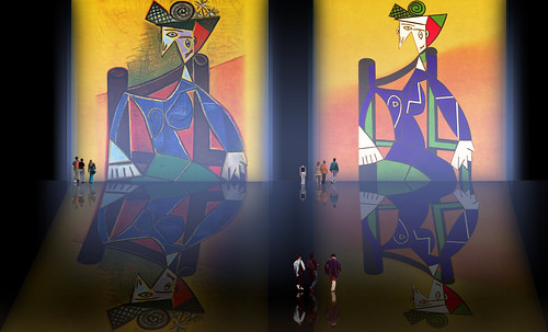 Dora Maar, traducción de Pablo Picasso (1941), interpretación de (1963). • <a style="font-size:0.8em;" href="http://www.flickr.com/photos/30735181@N00/8815917580/" target="_blank">View on Flickr</a>