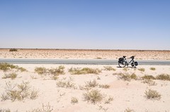 Cycling in Mauritania