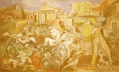 Rapto de las Sabinas, recreación de Jacques Louis David (1799), apropiación de Pablo Picasso (1962). • <a style="font-size:0.8em;" href="http://www.flickr.com/photos/30735181@N00/8746845391/" target="_blank">View on Flickr</a>