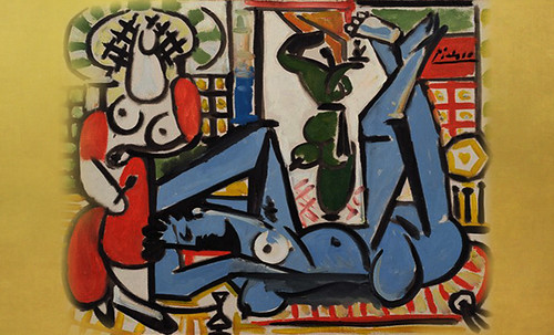 Gineceo (Mujeres de Argel) remembranza de Eugéne Delacroix (1834), versiones de metapárafrasis de Pablo Picasso (1955). • <a style="font-size:0.8em;" href="http://www.flickr.com/photos/30735181@N00/8746880113/" target="_blank">View on Flickr</a>