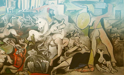 Rapto de las Sabinas, recreación de Jacques Louis David (1799), apropiación de Pablo Picasso (1962). • <a style="font-size:0.8em;" href="http://www.flickr.com/photos/30735181@N00/8747964862/" target="_blank">View on Flickr</a>