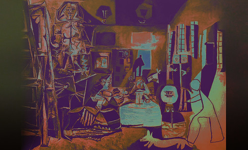 Meninas, iconósfera de Diego Velazquez (1656), estudio de Francisco de Goya y Lucientes (1778), paráfrasis y versiones Pablo Picasso (1957). • <a style="font-size:0.8em;" href="http://www.flickr.com/photos/30735181@N00/8746858055/" target="_blank">View on Flickr</a>