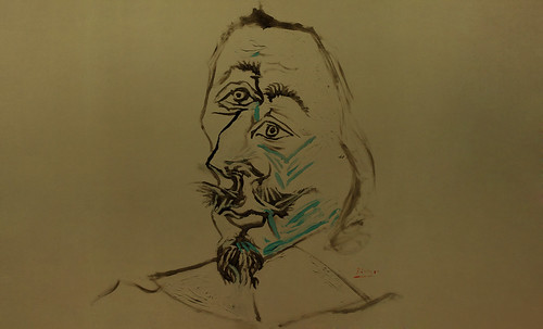 El Cardenal, representación de Philippe de Champaigne (1642), encuadres de Pablo Picasso (1969). • <a style="font-size:0.8em;" href="http://www.flickr.com/photos/30735181@N00/8746797319/" target="_blank">View on Flickr</a>