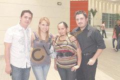 8878. Leonel Rodríguez, Rubí García, Abigail Quintero y Oscar Aguirre.