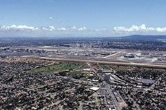 LAX and the community of Westchester May, 1983