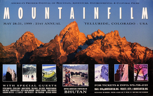 1999 Mountainfilm in Telluride Festival Poster