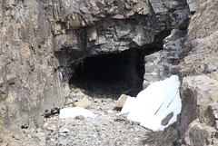 Entrance of the Helgustadanáma mine