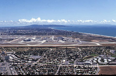 LAX and the community of Westchester May, 1983