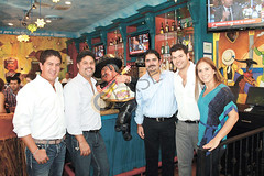 IMG_2345 Los socios Juan Monteverde, Antonio Casillas, Javier Garza, Alvaro Garza y Gabriela Garza