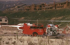 Topanga Canyon Brush Fire November 1973