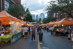 Asian night market