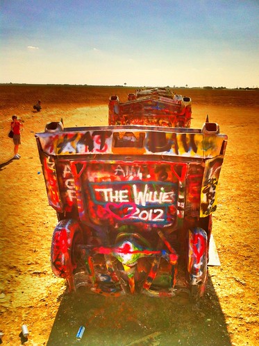 Cadillac Ranch - Amarillo Texas • <a style="font-size:0.8em;" href="http://www.flickr.com/photos/20810644@N05/8142750715/" target="_blank">View on Flickr</a>