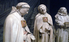 Claus Sluter and Claus de Werve, Mourners from the Tomb of Philip the Bold