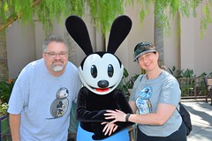 Tracey, Scott and Oswald the Lucky Rabbit • <a style="font-size:0.8em;" href="http://www.flickr.com/photos/28558260@N04/29123375332/" target="_blank">View on Flickr</a>