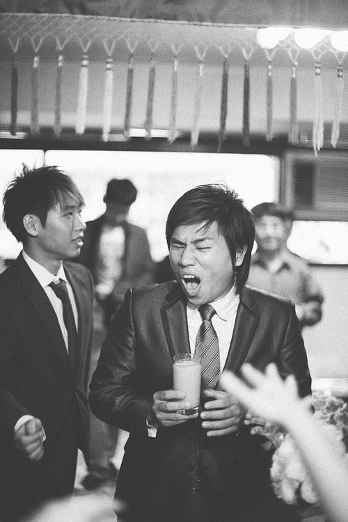婚禮攝影-難喝的表情