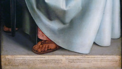Dürer, The Four Apostles, left panel text