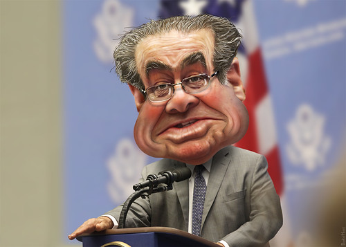 Antonin Scalia ---Still with us, even from the grave.