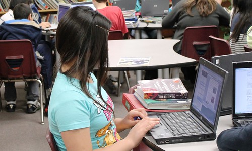 Student and Laptop by Enokson, on Flickr