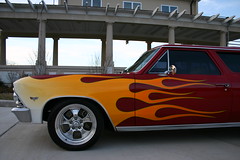 1966 Chevelle Custom 2 Door Wagon • <a style="font-size:0.8em;" href="http://www.flickr.com/photos/85572005@N00/8427796119/" target="_blank">View on Flickr</a>
