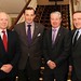 Brendan Byrne, Erne Wines, Michael Vaughan, IHF President, Conor Hennigan, GM, Malton Hotel and James Connolly, Erne Wines.