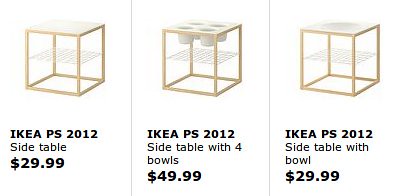 IKEA PS Side Table(s)