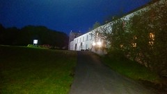 Blake Manor at night