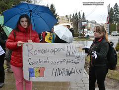 4 Aprilie 2013 » Suceava a spus NU extragerii gazelor de șist prin fracturarea hidraulică