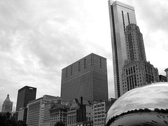 Southwest from Cloud Gate • <a style="font-size:0.8em;" href="http://www.flickr.com/photos/59137086@N08/8575013559/" target="_blank">View on Flickr</a>
