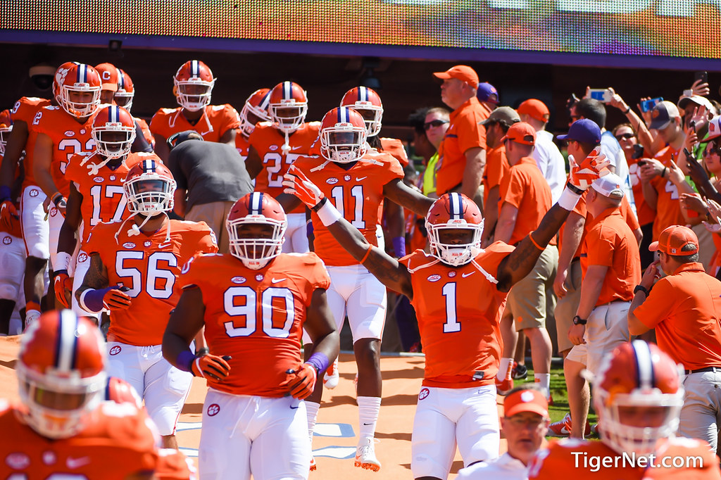 Clemson Football Photo of troy and Trevion Thompson