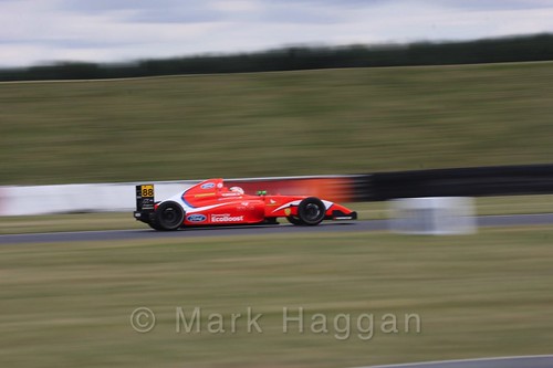 Jack Martin in British Formula 4 during the BTCC 2016 Weekend at Snetterton