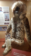 Warm-weather seal fur jackets are not without controversy, but it's a way of life up here, and the natives use all parts of the animals they hunt