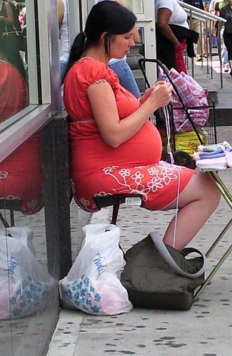 Candid Wife Pregnant